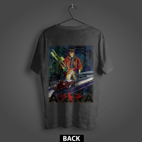 Akira Neo-Tokyo Premium Oversized Double-Sided T-Shirt (Unisex)